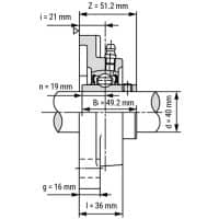 یاتاقان 208 UCF چهار پیچ ASAHI آساهی ژاپن