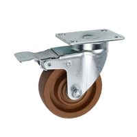 چرخ نسوز با پایه گردان ترمزدار